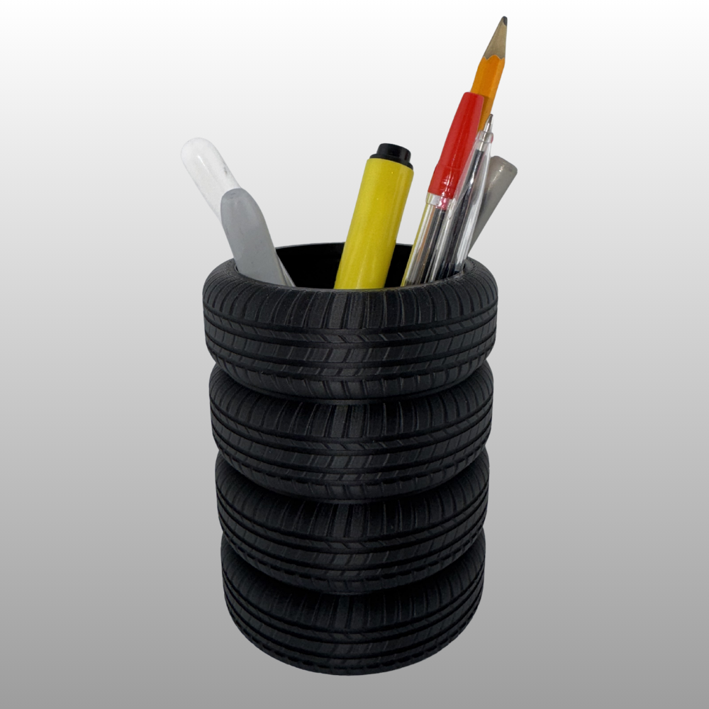 Tyre Style Pen Pot