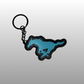 Mustang Logo Keyring