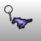 Mustang Logo Keyring