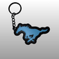 Mustang Logo Keyring
