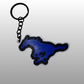Mustang Logo Keyring