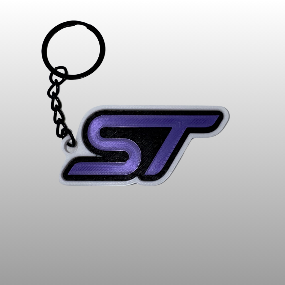 'ST' Logo Keyring