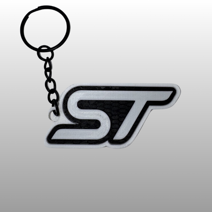 'ST' Logo Keyring