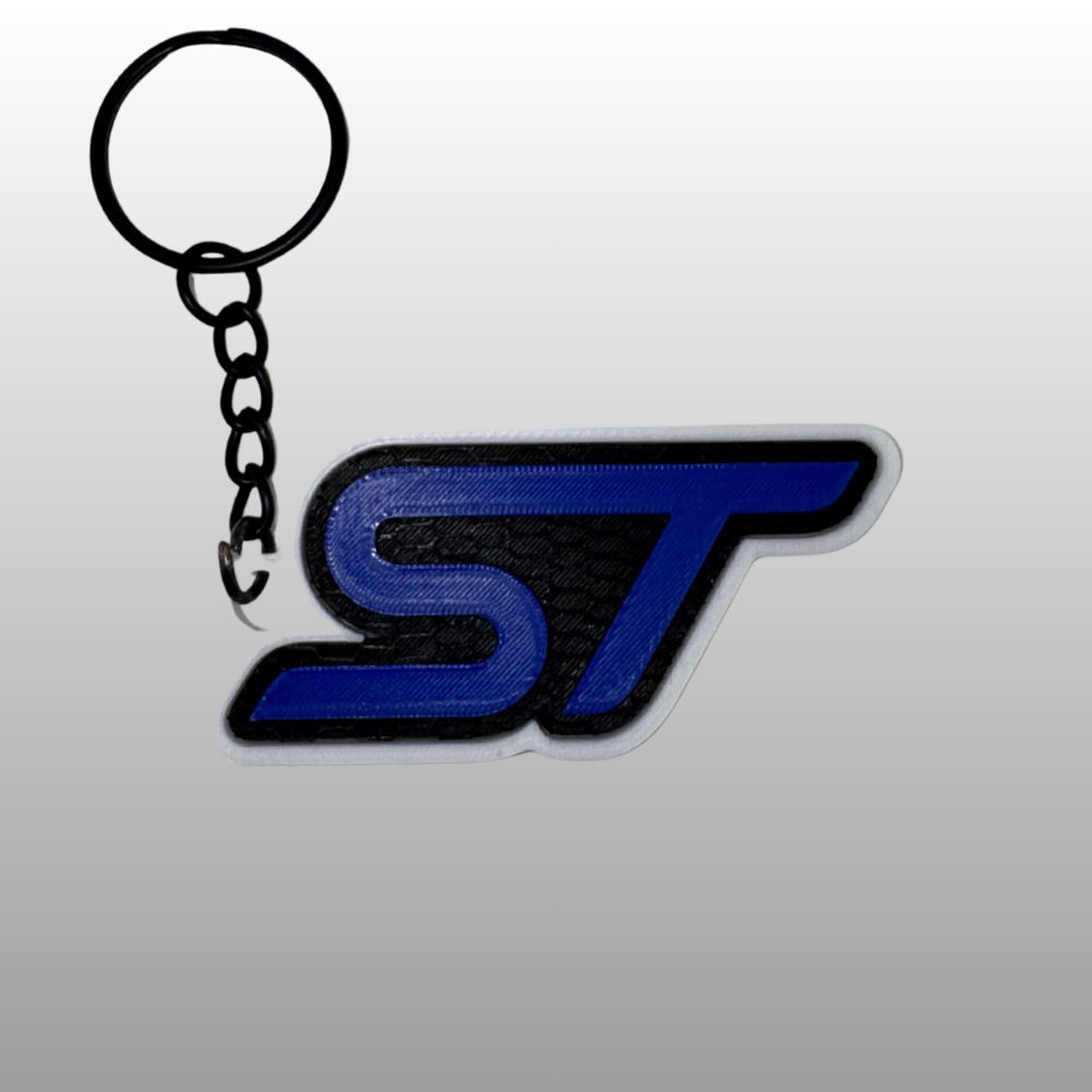 'ST' Logo Keyring