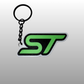 'ST' Logo Keyring
