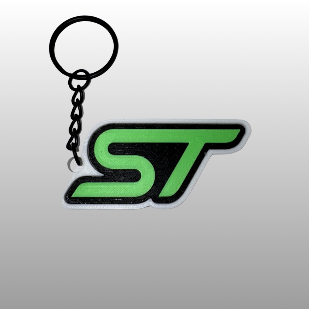 'ST' Logo Keyring